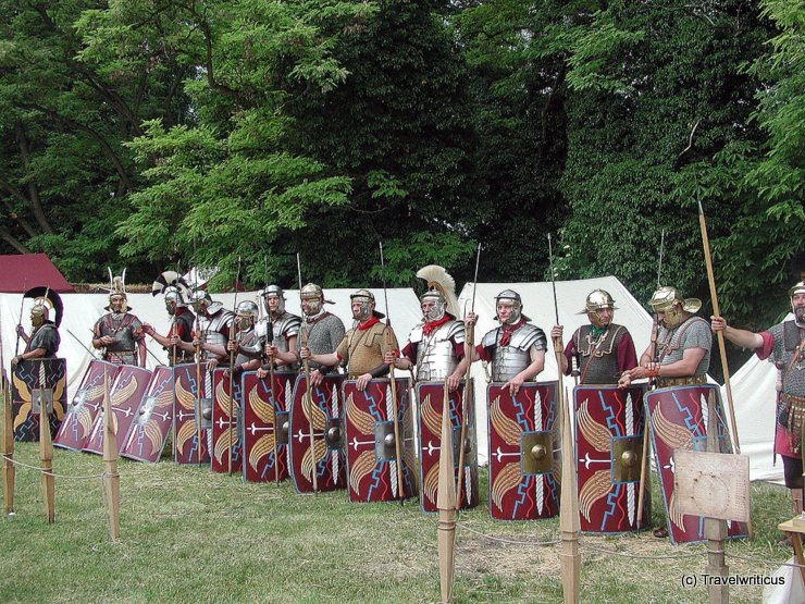 Reenactment in Carnuntum